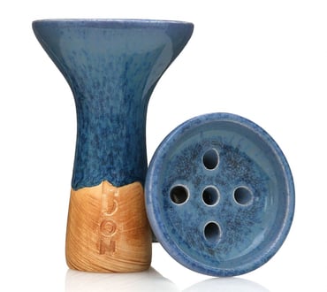 Moon Killer Bowl Blue Glazed