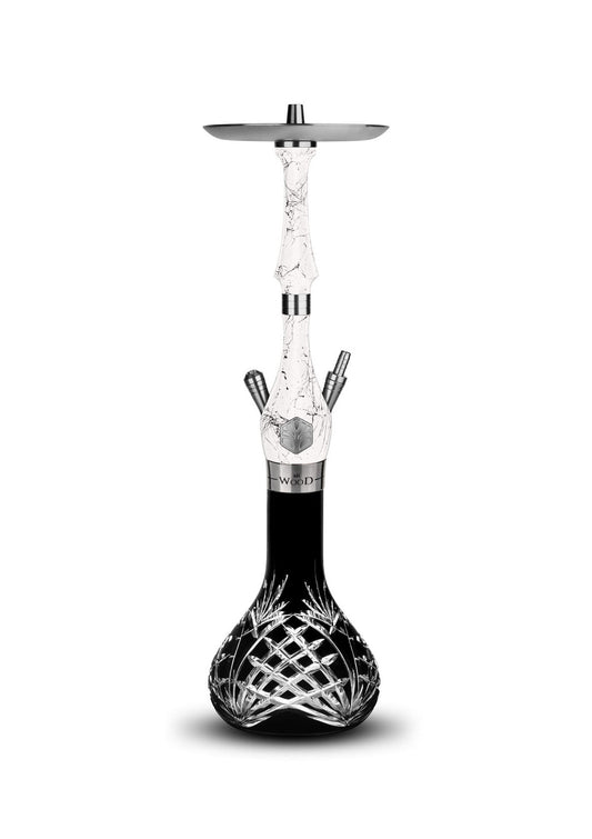 Mr Wood Hookah Yang with Black Forest Base